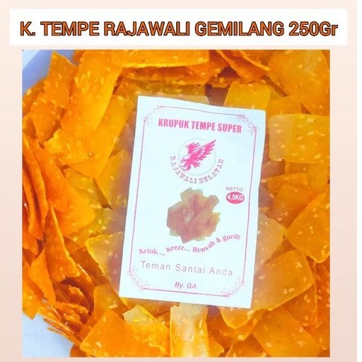 

Kerupuk Tempe Rajawali Gemilang Mentah 250 Gram