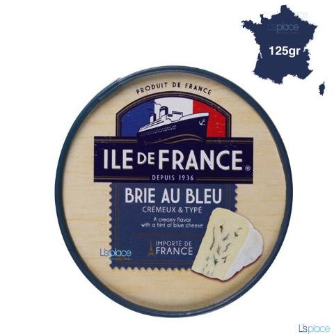 

READY COD ILe De France Keju Brie Au Bleu Cheese [125 gr]