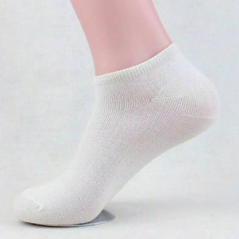 kaos kaki pendek polos 1 pasang ankle socks spandex kaos kaki murah-2