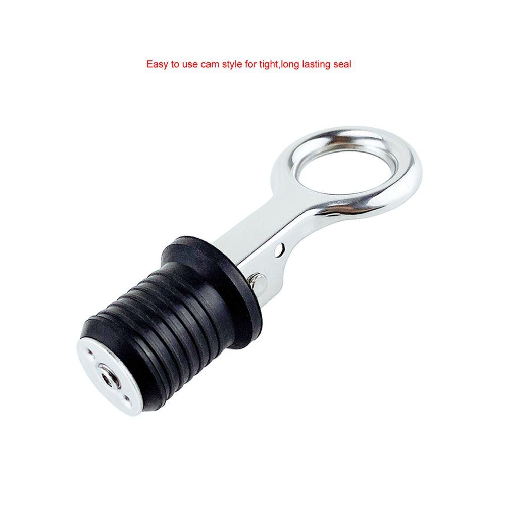 Preva Marine Drain Plug Stopper Aksesoris Kuningan Universal Twist-in Socket Bung Lubang Sampan Snap Kencang Flip Style