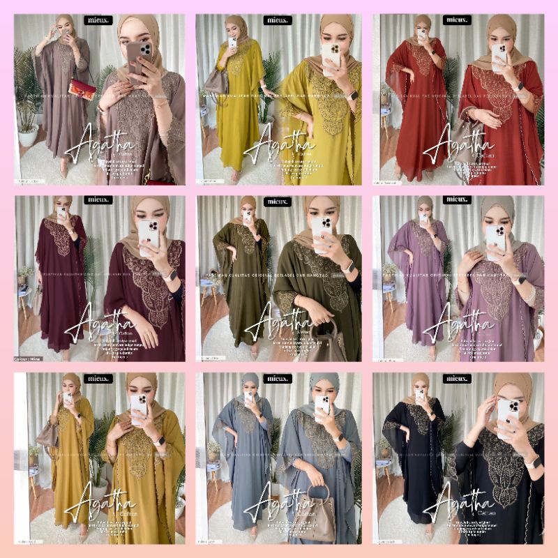 AGATHA CAFTAN ORI BY MIEUX CERUTY BABYDOLL NO INNER