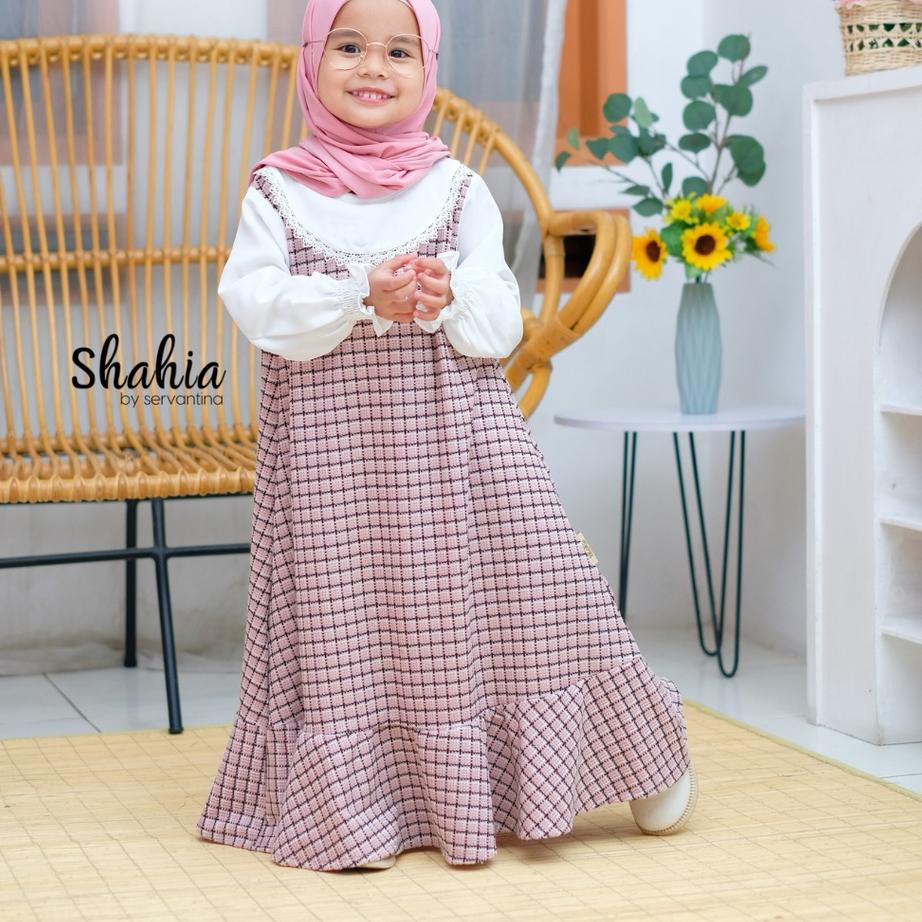 Lagi Tren.. SHAHIA - Aiko Dress Gamis Anak Perempuan