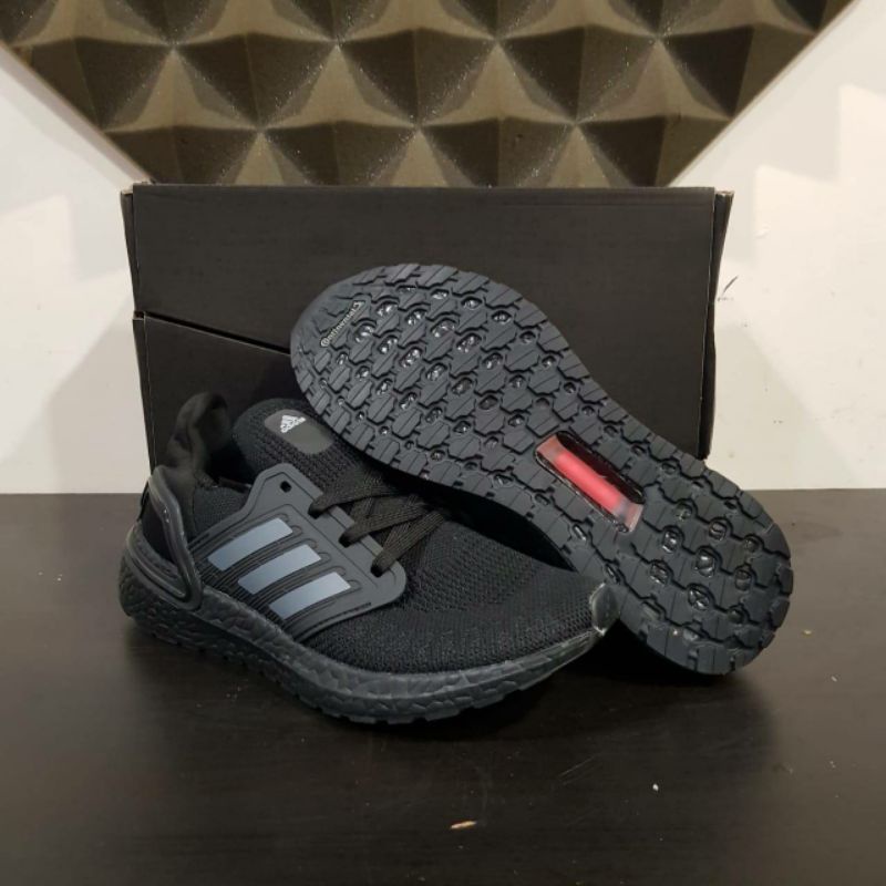 Sepatu Adidas Ultra Boost 20 Triple Black