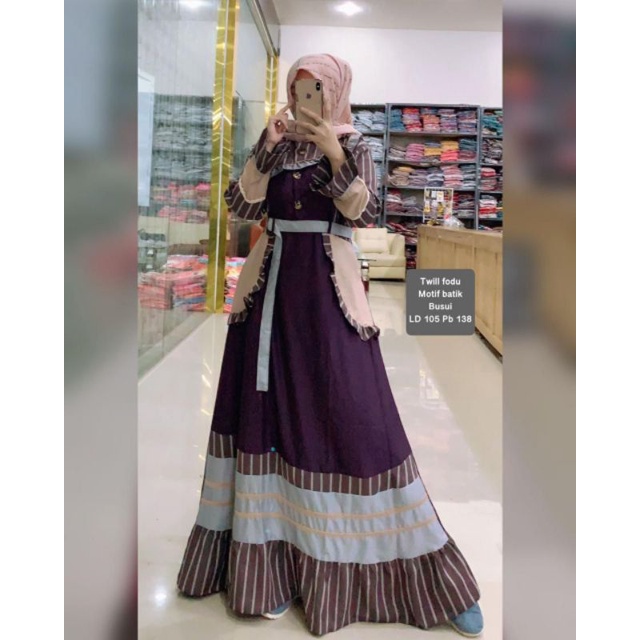 Gamis Inayah Terbaru  Replika esme tunika Terbaru gamis simpel tuneeca gamis murah terbaru gamis rem