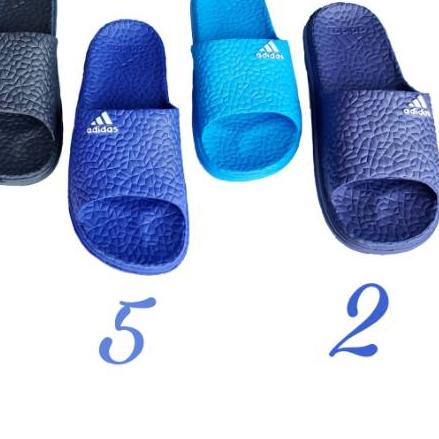 ۝ Sandal Pria Addas Slop kulit jeruk 2099J ➺