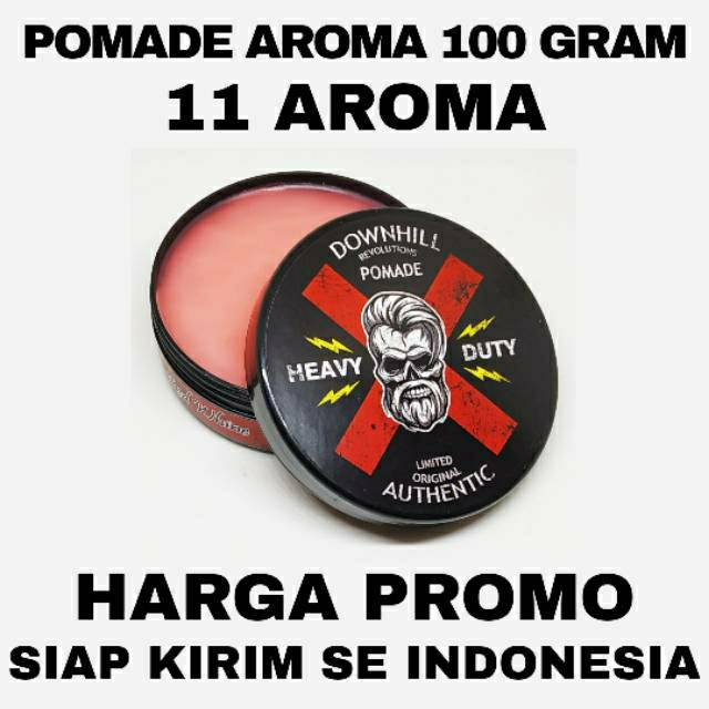 Downhill Pomade Oilbased  besar 100gram aroma grosir murah 11 Aroma