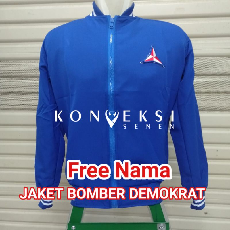 jaket bomber demokrat terbaru | demokrat