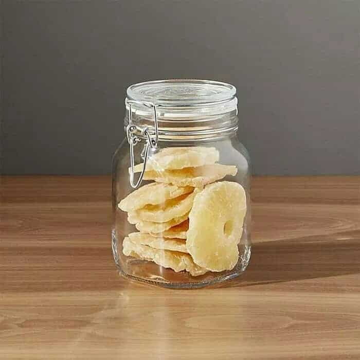 Hermetico 1L/Toples Hermetico/Toples Kaca/Toples Kue/Toples Bubuk/ 1 L