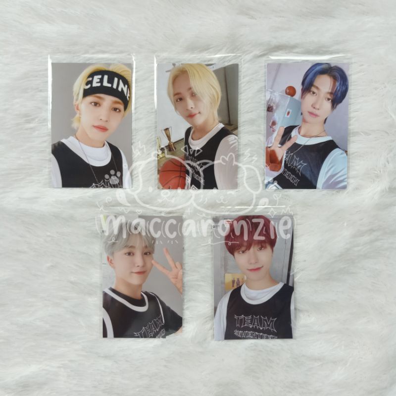 photocard - pc membership kit seventeen abas basket memkit 6 scoups jeonghan the8 seungkwan dino