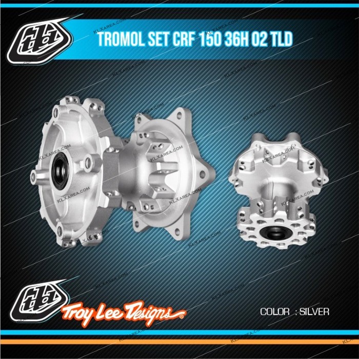 Tromol Set CRF 150 TLD Silver H36