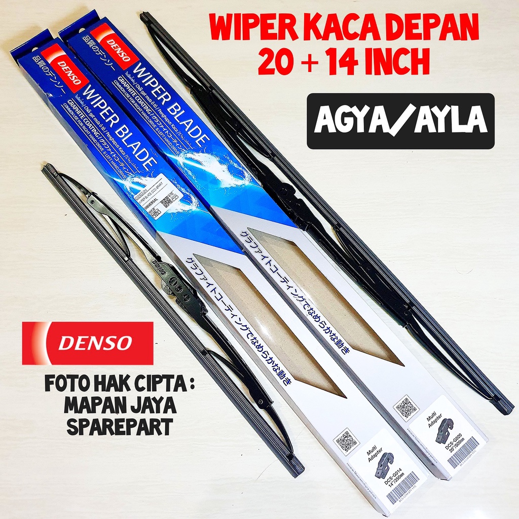 DENSO WIPER KACA DEPAN AGYA / AYLA