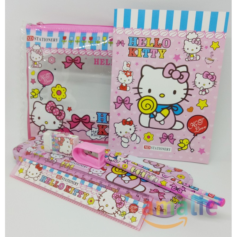 

Stationary Set/Alat Tulis Sekolah Anak/Pencil Box Karakter Disney