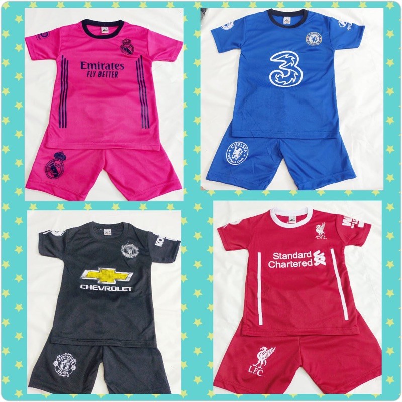 Stelan Baju Bola Anak