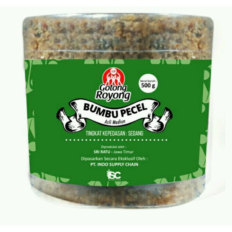 

Bumbu Pecel Gotong Royong 500 gr