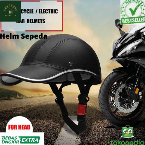Topi Helm Helem Sepeda Dewasa Pria Wanita Model Catok Klasik Retro 01~