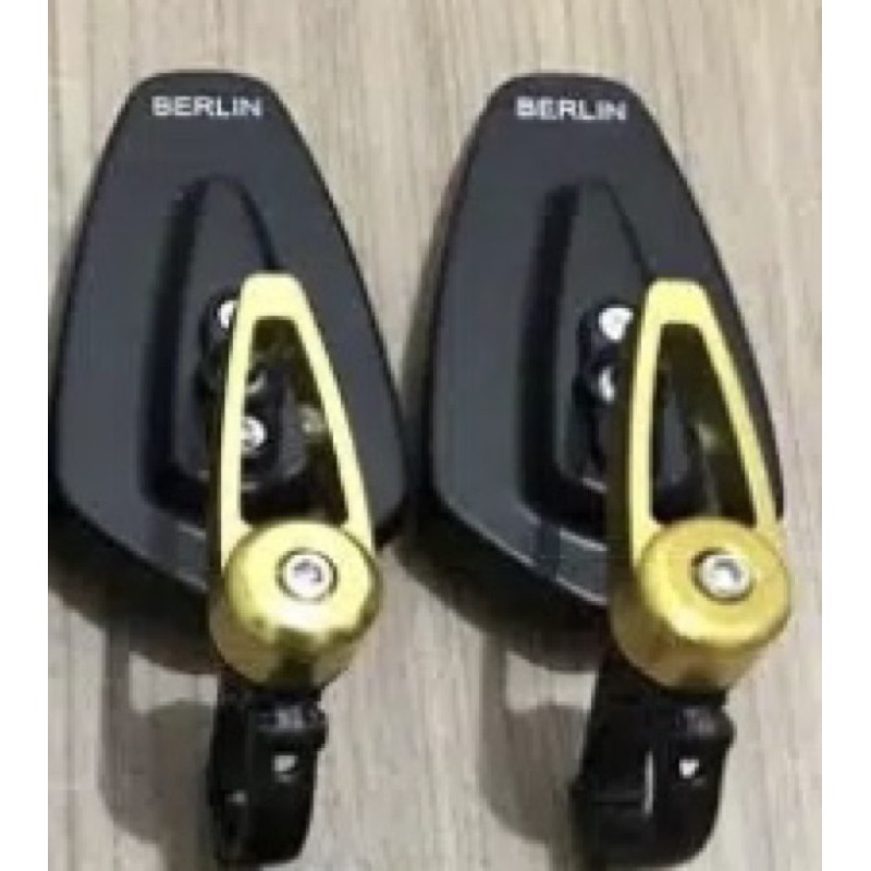 SPION JALU OVAL SPION BAR END OVAL UNIVERSAL NMAX/AEROX/VARIO/BEAT/VIXION/XABRE/R15/CBR DLL-Gold