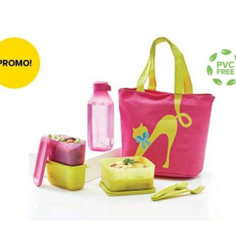 TUPPERWARE PAKET LUNCH BOX ECO SERRIES LIMITED TERLARISS...,,,,,