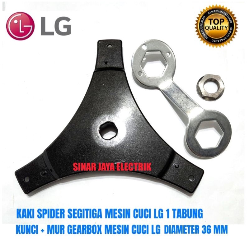 KAKI SPIDER SEGITIGA MESIN CUCI LG 1 TABUNG/TOP LOADING 7KG-14KG 1 SET