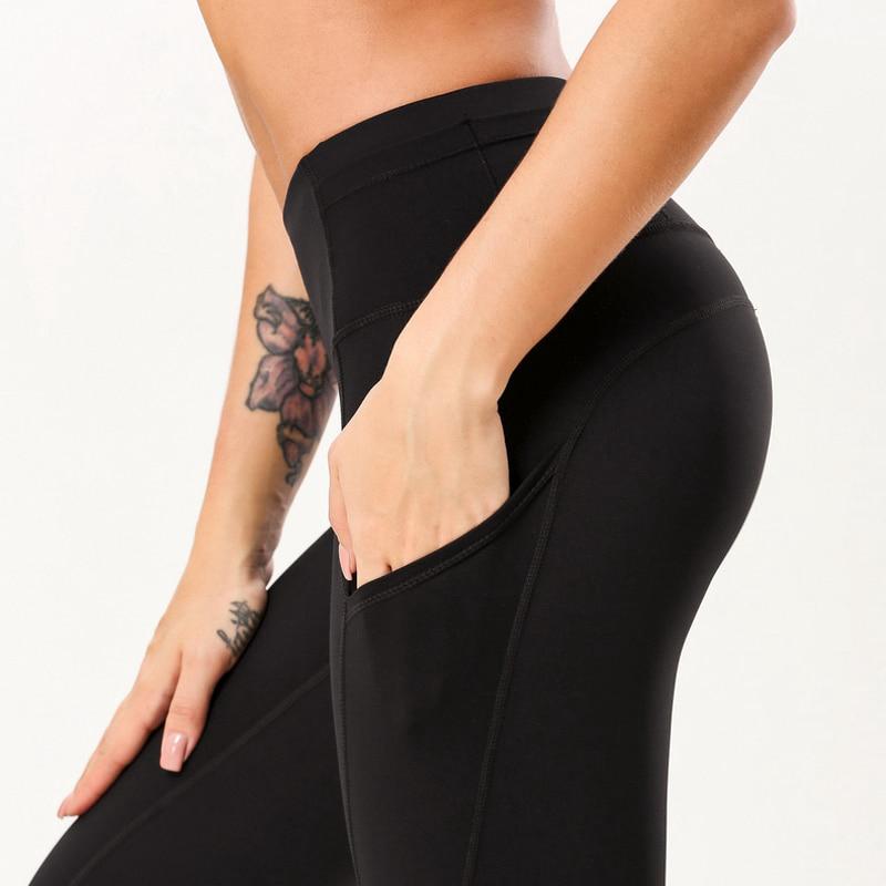  Celana  Panjang Legging  Wanita High Waist Elastis Dengan 