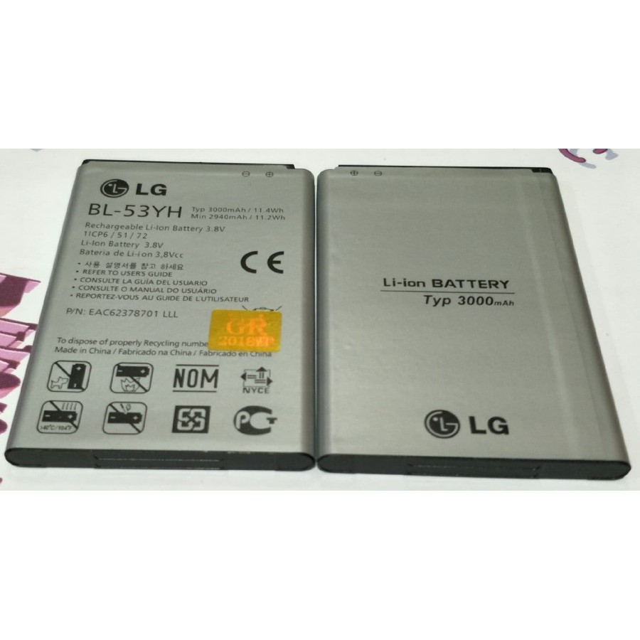 Battery Batre Baterai LG G3 Stylus BL-53YH‎ BL53YH‎