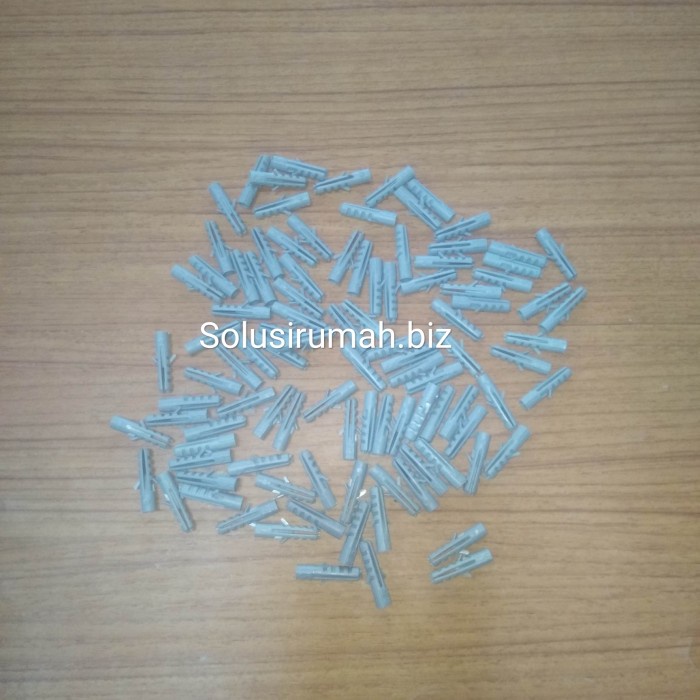 PENGIKAT SEKRUP PLASTIK S5 1KOTAK 100PCS S 5 FISER FISHER PAKU TEMBAK