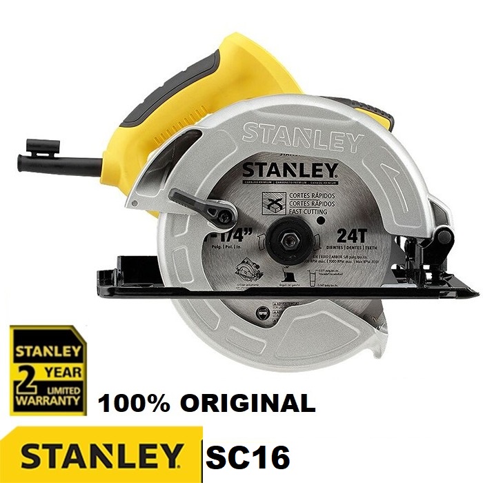 Mesin Circular Saw Potong Kayu Listrik STANLEY SC16 / SC 16 (B101)