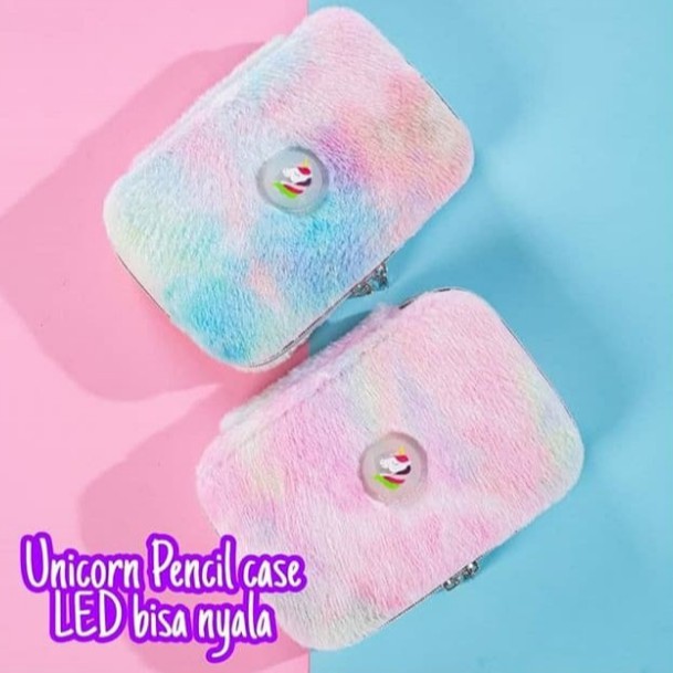 

Bigzoo Tempat Pensil Smiggle Unicorn Led Bulu Lembut