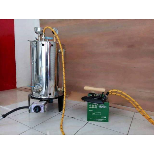 [ TERMURAH LANGSUNG PRODUSEN ] Setrika Uap Gas Laundry 20 Liter 1 Setrika konveksi Gorden