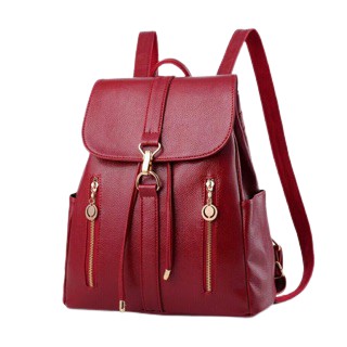 Ransel kulit backpack Kulit Murah Ransel Wanita Murah Ransel wanita Polos simple