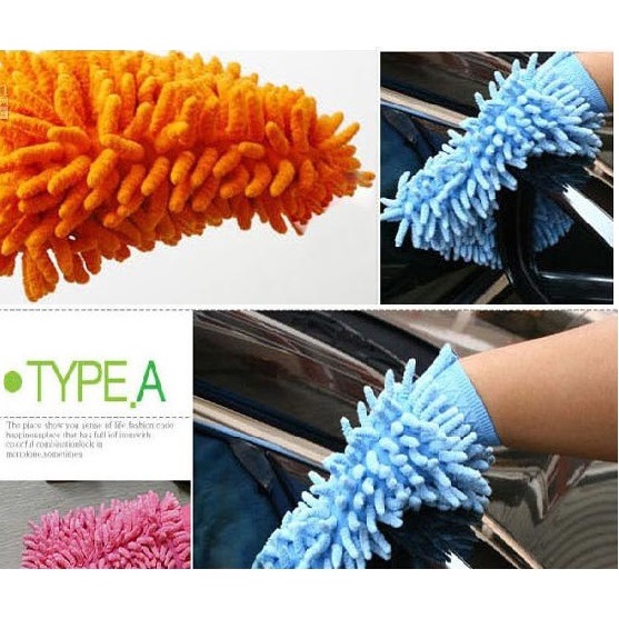 TD-DDG VODOOL Microfiber Cleaning Glove / Sarung Tangan Pembersih Debu 14637