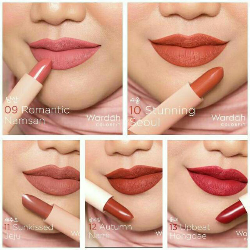 WARDAH Colorfit Ultralight Matte Lipstick 3,6gr
