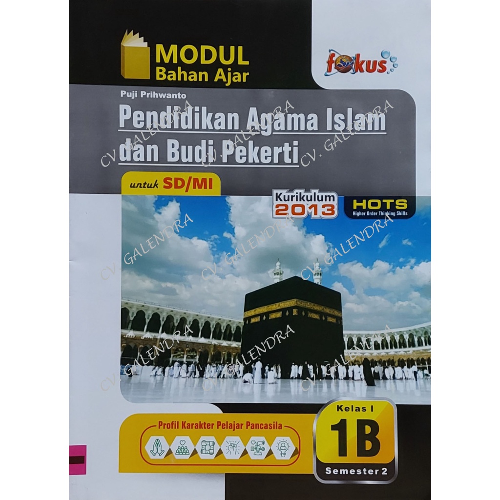 Lks Fokus PAI  SD/MI Kelas 1 Semester 2