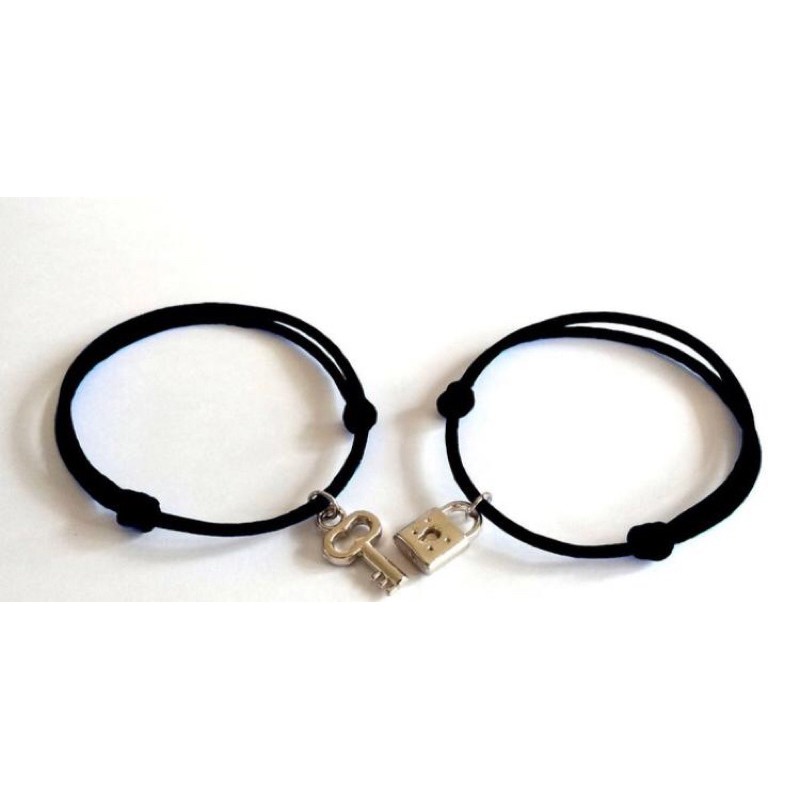 Gelang couple / gelang hitam / Gelang tali couple / Gelang couple sahabat / Gelang couple pasangan