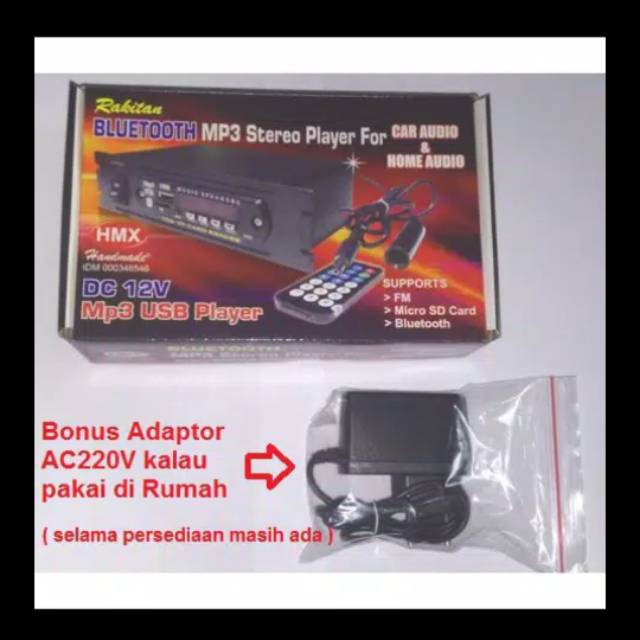 Bluetooth mp3 stereo player