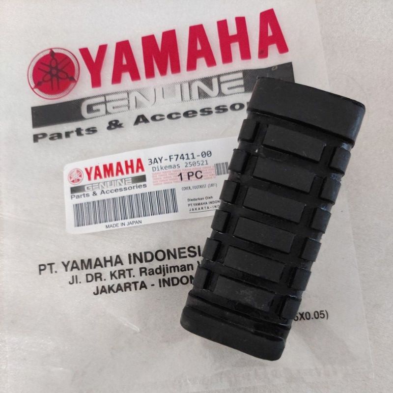 Karet foot Step Footstep Barstep Depan Yamaha Alfa RX King - RXK - RX KING - Cobra RXS Sigma Force 1