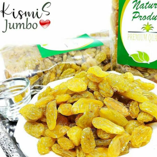 

Kismis mutiara jumbo 250 gr