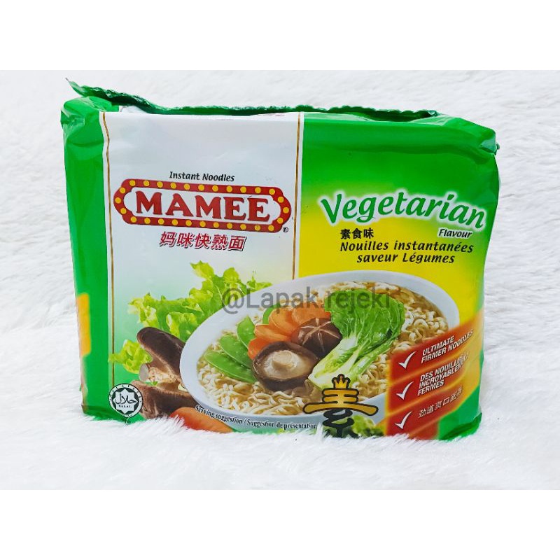 

Mamee Vegetarian Mie Instant Vege Perisa Sayuran 5Packs Malaysia