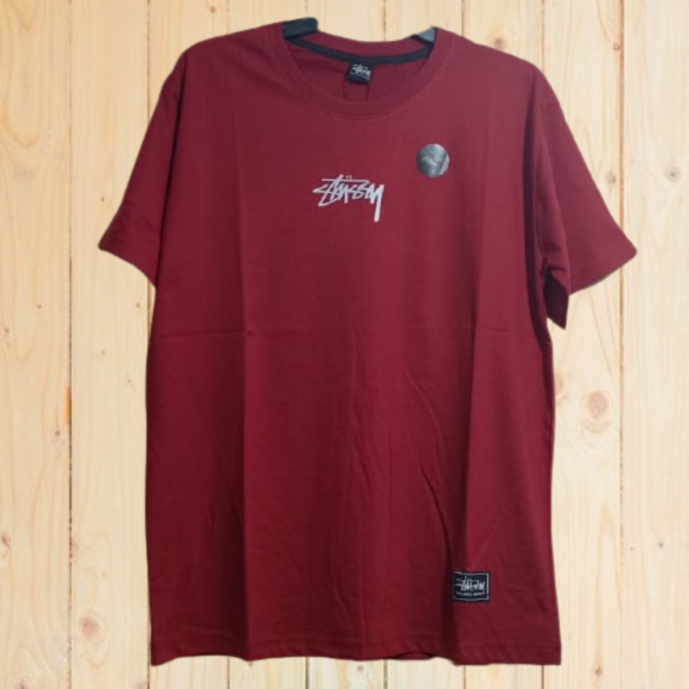 T-Shirt Distro Premium Stussy Pria
