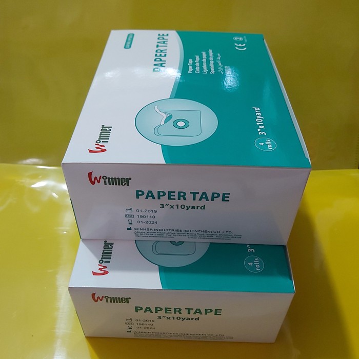 Micropore Winner 3 in 3 inci 3 inch 3 ''. Micropor Paper Tape Winer 3in 3inci 3inch 3''