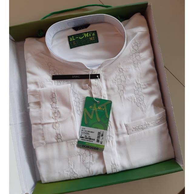 Koko AL MIA PUTIH PANJANG MANSET