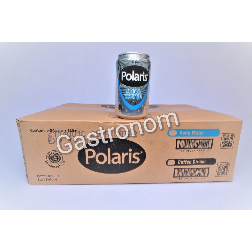 

Polaris Soda Water / Air Soda Polaris Kaleng 24x330ml - Karton