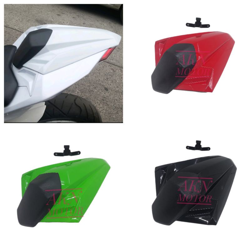 Single seat ninja 250 fi 2103-2017 plastik abs pnp