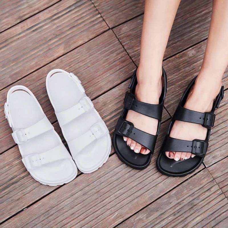 New 1289 Sandal Jelly New-Novaya Pola Kecil w/ tali belakang Bacadeskripsi