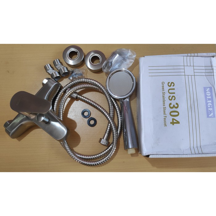 Shower Set Soligen Stainless Steel (SUS 304)