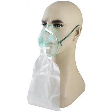 Non Rebreathing Mask / Masker Oksigen Reservoir Dewasa GEA Kantung Sungkup