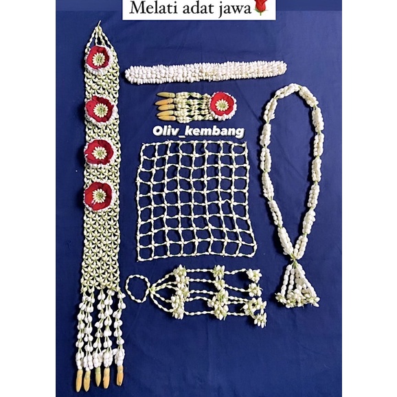 ADAT JAWA SOLO PUTERI // RONCE MELATI ASLI PENGANTIN 1set