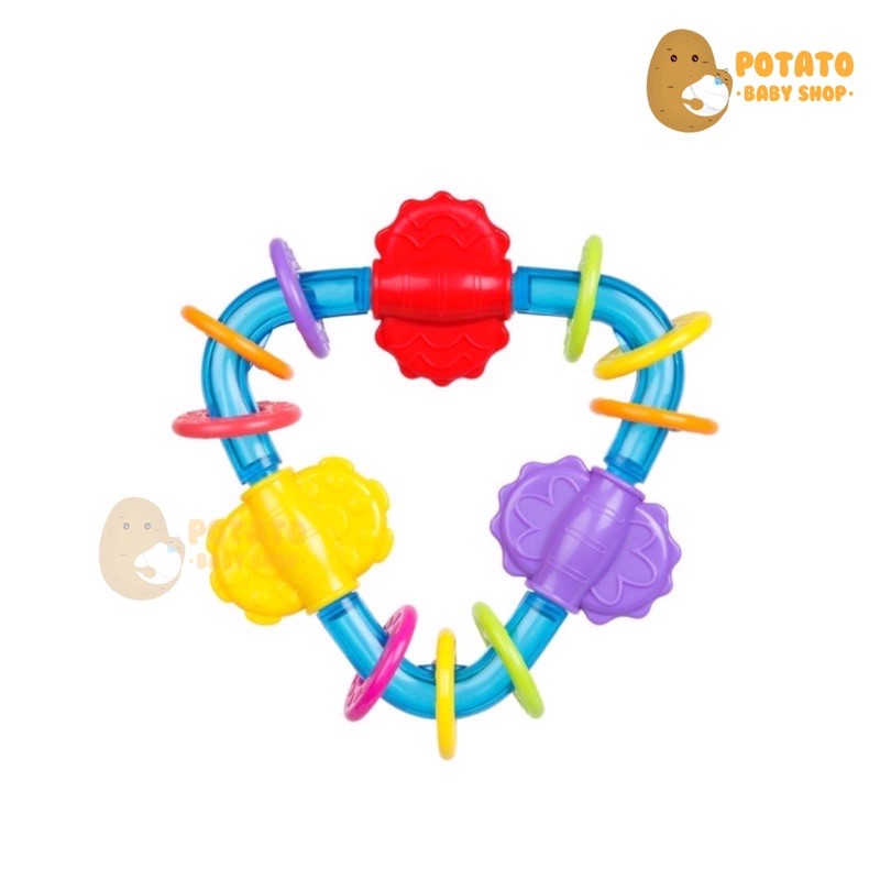 Playgro Spinning Triangle Rattle / Mainan Bayi