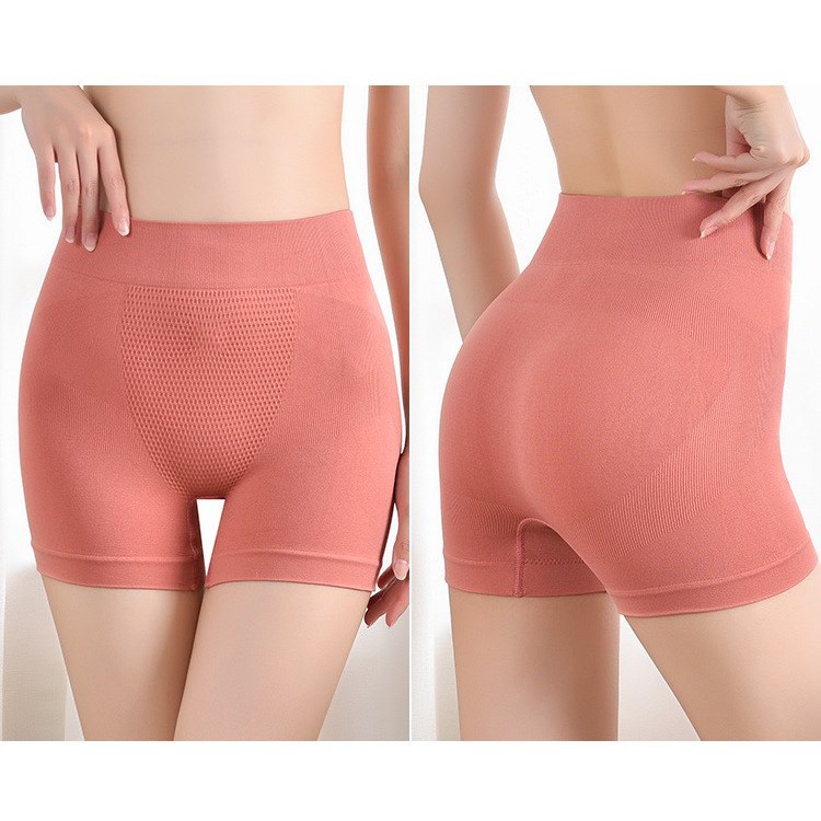 Celana Dalam Honeycomb Wanita Pinggang Tinggi Mulus Warm Palace 8809