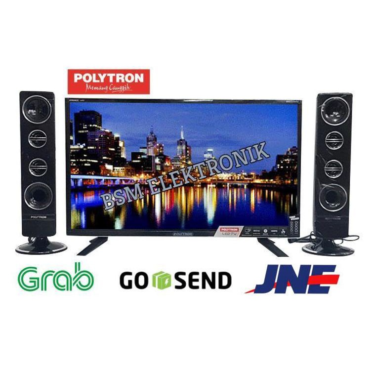 POLYTRON 32T1850 plus Speaker LED TV CinemaX [32 Inch] Garansi 5 tahun