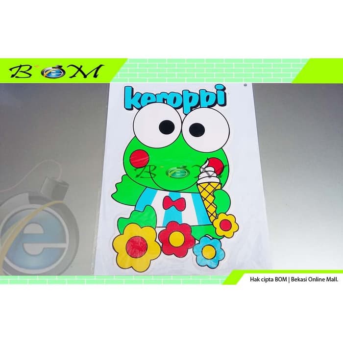 

Sticker Stiker Gambar Cartoon Kartun Keropy Keropi Kodok Katak M5
